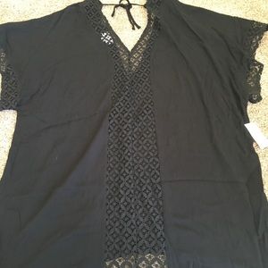 Jessica Simpson bathing suite cover SZ M